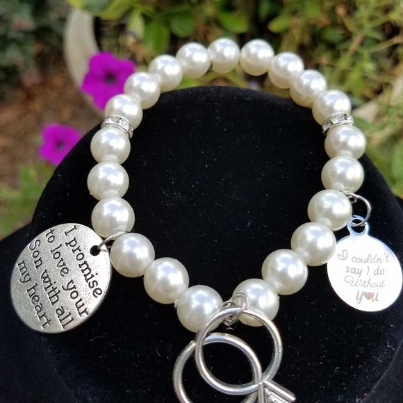 Wedding party jewelry,  mother of bride,  mother o - Picture 6 of 10